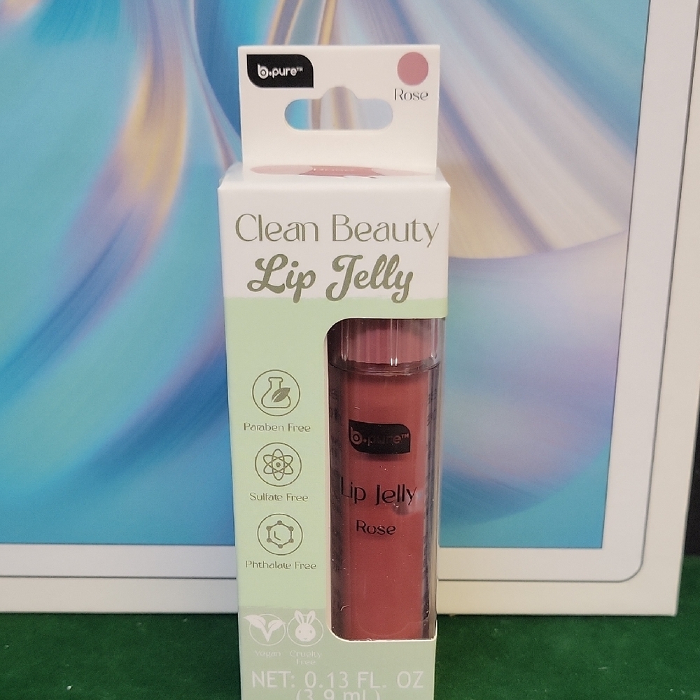 b-pure Rose Lip Jelly 3.9ml New - Rose